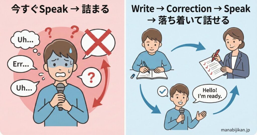 量重視 vs 準備重視